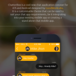 Chat Mobile Application - UX Design 