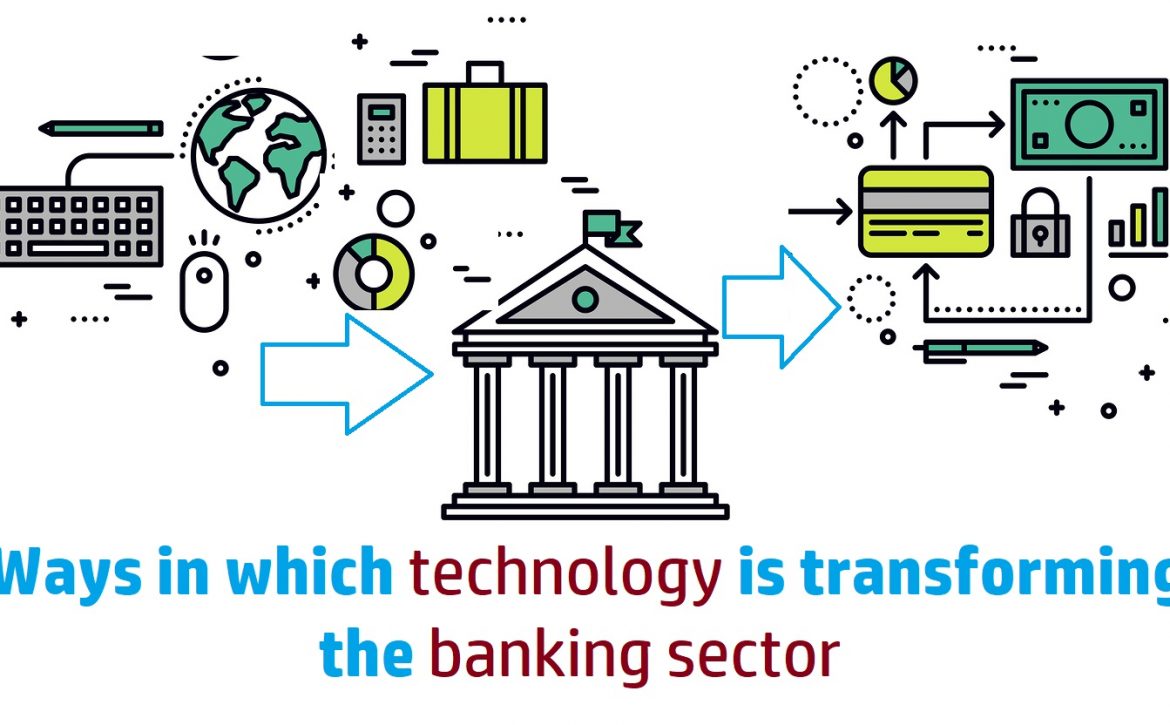 Banking Transaction Line Style Illustration