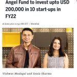 In News On Midday - Newly Launched GoodWorks Angel Fund To Invest Upto USD 200,000 in 10 Start-ups In FY22