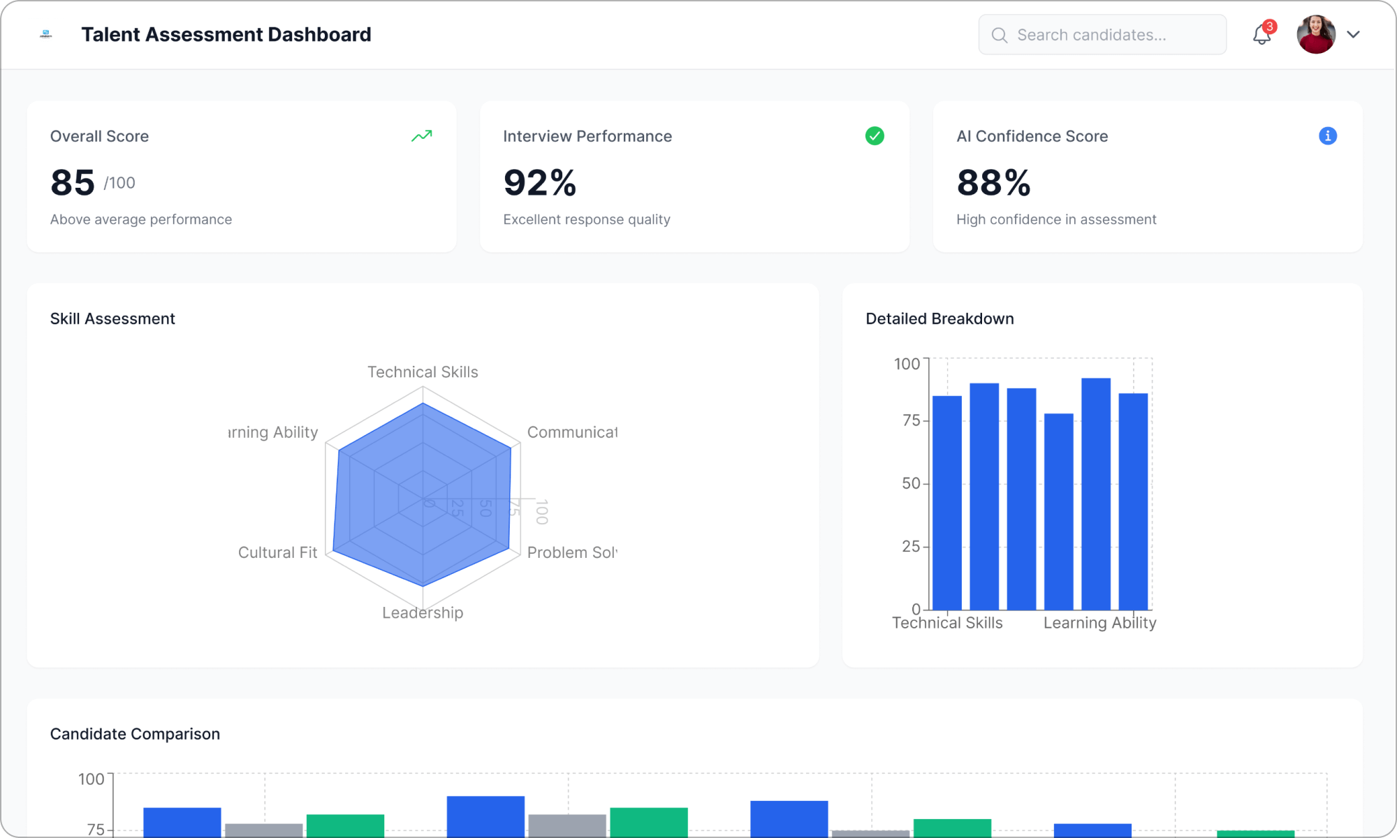 HR & Talent AI - AI-based Interview Scoring Engine